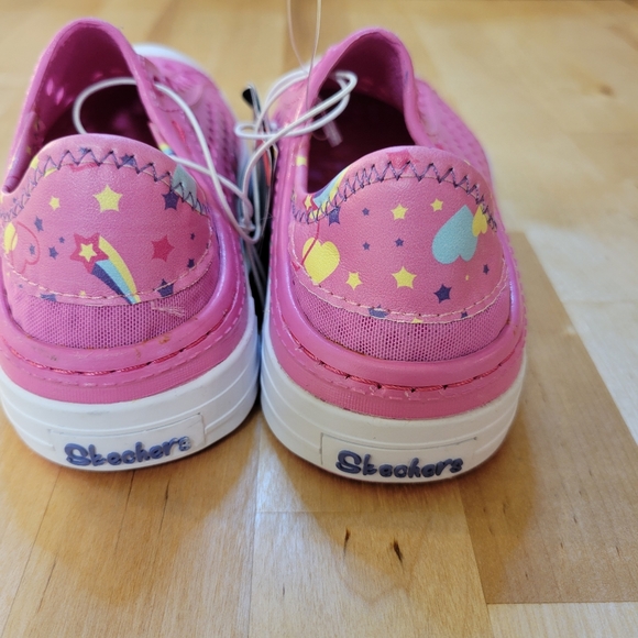 SKETCHERS Guzman Steps - Sandcastle Dreams Girls Hot Pink Sandals - Picture 7 of 7